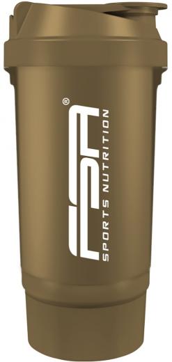 FSA Nutrition Shaker 500 ml mit Pulverfach Gold Angebot kostenlos vergleichen bei topsport24.com.