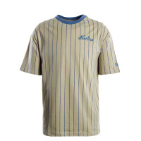 Herren T-Shirt - Pinstripe Oversized - Stone / Blue Angebot kostenlos vergleichen bei topsport24.com.