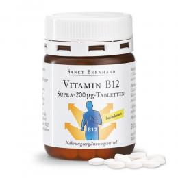 Vitamin-B12-Supra-200 µg-Tabletten Angebot kostenlos vergleichen bei topsport24.com.