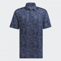 Adidas Ultimate365 Mesh Pine Print Polo-Shirt Herren | conavy/prloin L