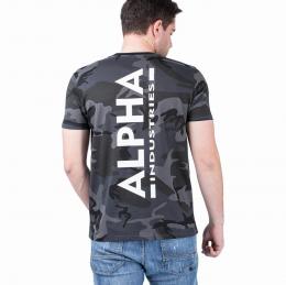 Alpha Industries Backprint Camo Tee