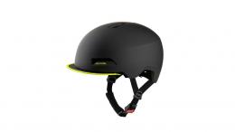 Alpina Brooklyn Urbanhelm BLACK-NEON YELLOW MATT 52-57CM