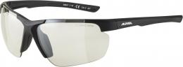 Alpina Defey HR Sportbrille (334 black matt, Ceramic mirror, Scheibe: clear mirror (S1))