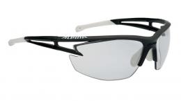 Alpina Eye-5 HR VL+ Fahrradbrille BLACK MATT-WHITE ONE SIZE