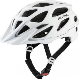 Alpina Fahrradhelm Thunder 3.0 (52-57 cm, 12 white gloss)