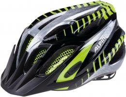 Alpina Firebird Junior 2.0 Kinderfahrradhelm (50-55 cm, 35 black/steelgrey/neon)