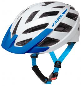 Alpina Panoma 3.0 Fahrradhelm (52-57 cm, 66 white/blue gloss)