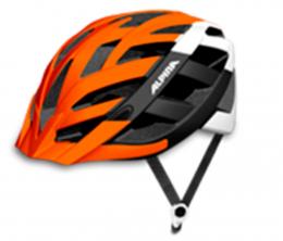 Alpina Panoma 3.0 Fahrradhelm (56-59 cm, 63 orange/black/white gloss)