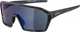 Alpina RAM Q-Lite Sportbrille (031 black/blue matt, Scheibe: Q-Lite blue mirror (S3))