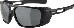 Alpina Skywalsh CM Sportbrille (031 black matt, Scheibe: black mirror (S4))