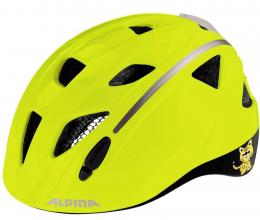 Alpina Ximo Flash Kinderfahrradhelm (45-49 cm, 40 be visible reflective)