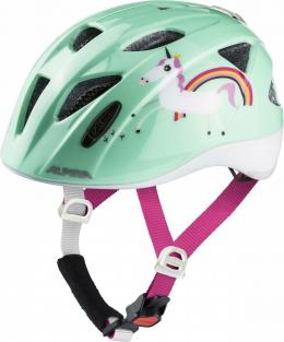 Alpina Ximo Flash Kinderfahrradhelm (45-49 cm, 83 mint unicorn)