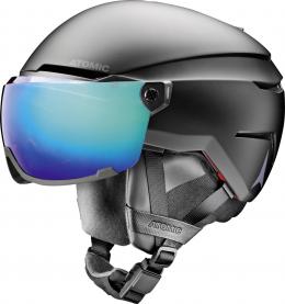 Atomic Savor Amid Visor HD Visier Skihelm (63-65 cm, black)