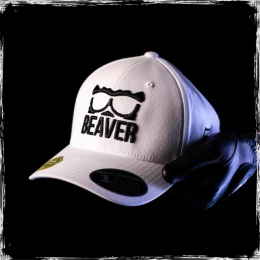 BEAVER Curved Snapback weiß Cap