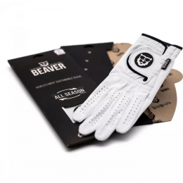 BEAVER GOLF Golfhandschuh ALL SEASON ULTRA White Clouds Herren LH - für die linke Hand L