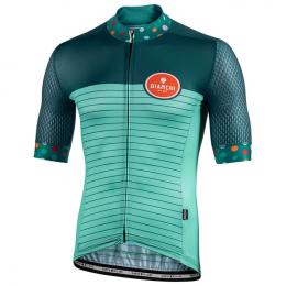 BIANCHI MILANO Taloro Kurzarmtrikot, für Herren, Größe 2XL, Fahrradtrikot, Radbe