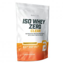 Biotech USA Iso Whey Zero Clear Beutel 1000g Pfirsich Ice Tea