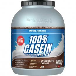 Body Attack 100% Casein Protein 1800g Vanille