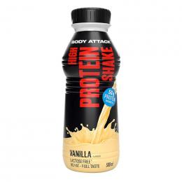 Body Attack High Protein Shake 12x500ml inkl. Pfand Vanille