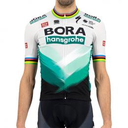 BORA-hansgrohe Sagan Ex-Weltmeister Team 2021, für Herren, Größe L, Rennrad Trik