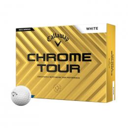 Callaway Chrome Tour Golf-Ball weiß 12 Bälle