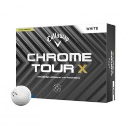 Callaway Chrome Tour X 2024 Golf-Ball weiß 12 Bälle