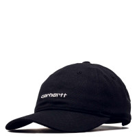 Cap - Canvas Script - Black / White