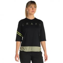 CRAFT Damen Offroad Bikeshirt, Größe L, Radtrikot, Fahrradbekleidung