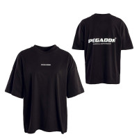 Damen T-Shirt - Arendal Logo Heavy Oversized - Black