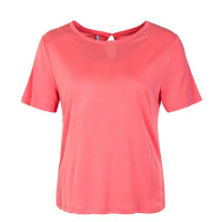 Damen T-Shirt - Free Life Tee Modal - Calypso Coral