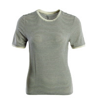Damen T-Shirt - Tine O-Neck Top Striped - White / Black Angebot kostenlos vergleichen bei topsport24.com.