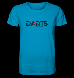 Darts Sport Edition T-Shirt azurblau L (Large)