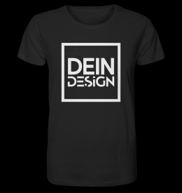 DeinDesign M?nner T-Shirt - Personalisierter Druck L (Large) / Schwarz