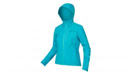 Endura Wms Hummvee WPrf Hooded Jkt PAZIFIK BLAU M