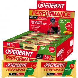 ENERVIT Sport Performance Apple 28 St./Box Riegel, Energie Riegel, Sportlernahru