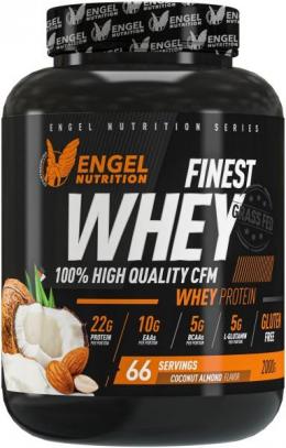 Engel Nutrition Finest Whey Protein - 2000g Dose - Coconut Almond - MHD 18.01.2025