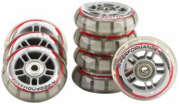 Firefly Inlineskates Rollen-Kugellagerset (76 mm, 893 transparent)