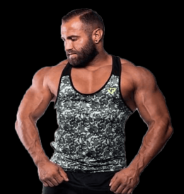 Fitnessvictim Men Camou Tank 