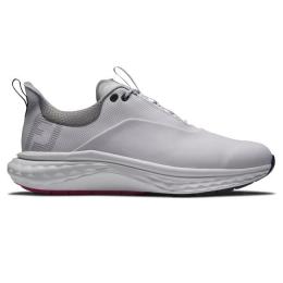 FootJoy QUANTUM spikeless Golf-Schuh Herren Medium | white-blue, pink EU 43