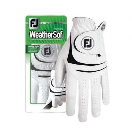 FootJoy WeatherSof 3er-Pack 2018 Golf-Handschuhe Damen | LH weiß L