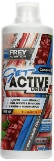 FREY NUTRITION GET ACTIVE DRINK 1000ml - Melone - MHD 30.11.2024