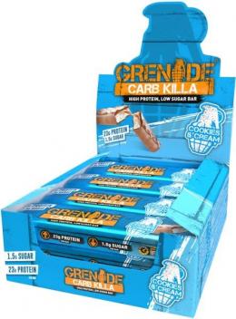 Grenade Carb Killa - 12 x 60g Riegel - Oreo - MHD 31.10.2024