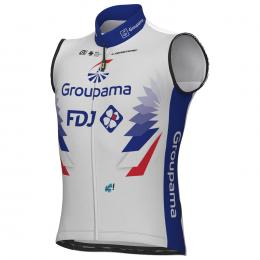 GROUPAMA-FDJ 2022 Windweste, für Herren, Größe 2XL, Bike Weste, Radkleidung