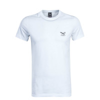 Herren T-Shirt - Chestflag - White