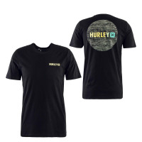 Herren T-Shirt - EVD Circle Gradient - Black