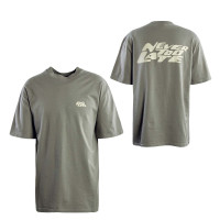 Herren T-Shirt - Narson Oversized - Washed Cool Grey