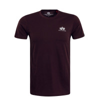 Herren T-Shirt - Small Basic - Deep Maroon