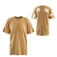 Herren T-Shirt - Small Sign. Distressed Heavy Jersey - Sand