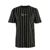 Herren T-Shirt - Small Signature Ess Pinstripe - Black