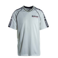 Herren T-Shirt - Sports Shadow Stripe Jersey - White